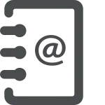 Contacts SVG Icon